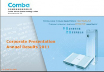 2011 Annual Results Presentation