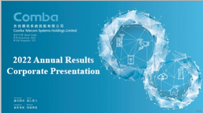 2022 ANNUAL RESULTS CORPORATE PRESENTATION