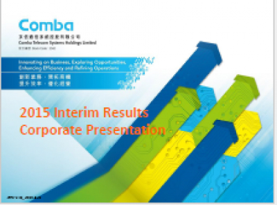 2015 Interim Results Presentation